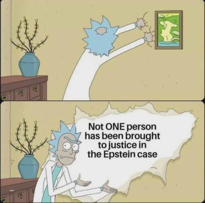 Not ONE person has been brought to justice in the Epstein case