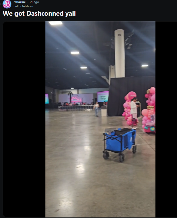 r/Barbie •3d ago hellhotelshow We got Dashconned yall