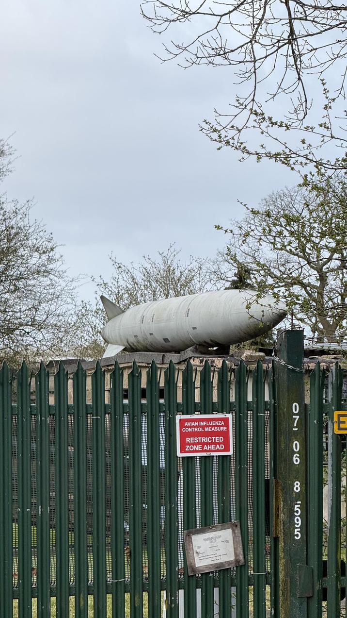 AVIAN INFLUENZA CONTROL MEASURE RESTRICTED ZONE AHEAD 700 96 8 595