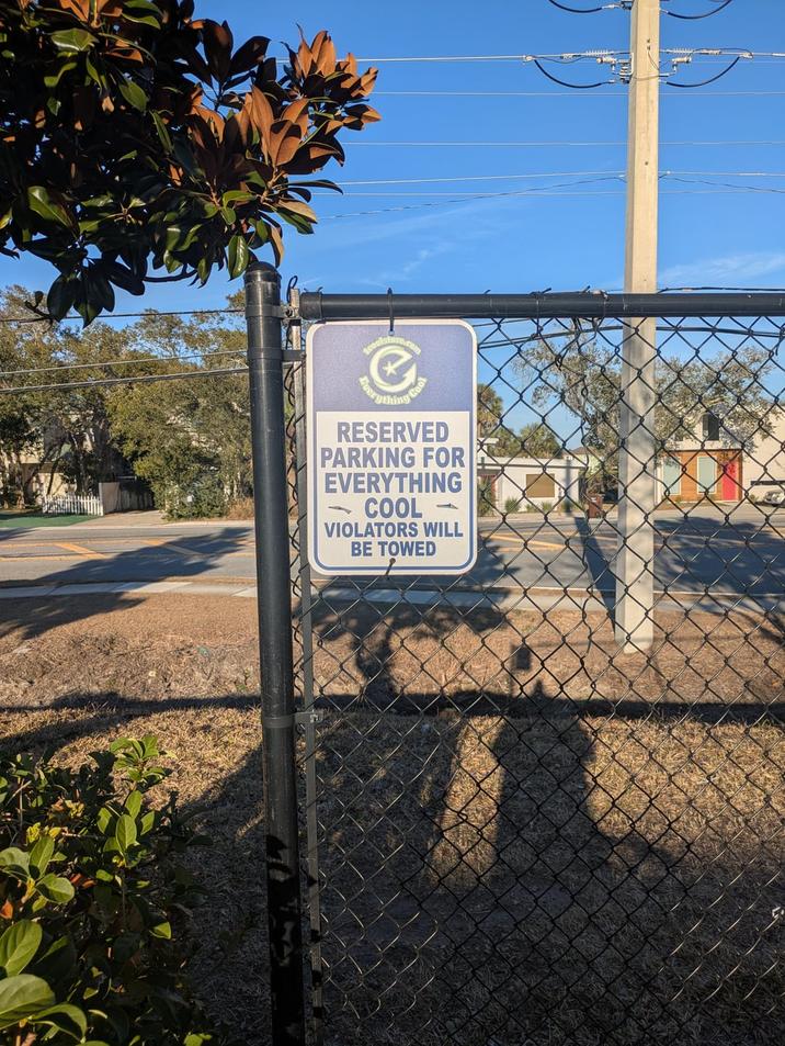 coolstore.co ything RESERVED PARKING FOR EVERYTHING COOL VIOLATORS WILL BE TOWED