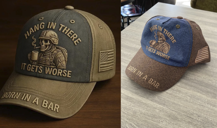 NG IN THERE HANG GETS WORSE HANG IN THERE IT GETS WORSE BORN IN A BAR BORN IN A BAR