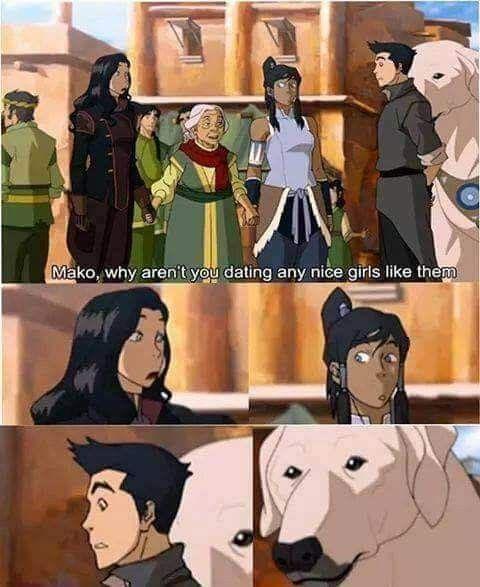 Mako, why aren't you dating any nice girls like them