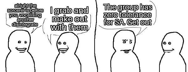alright the Sorcerer is before grab and The group has you,vocalising another make out zero tolerance disintegrate for SA. Get out with them 8'5