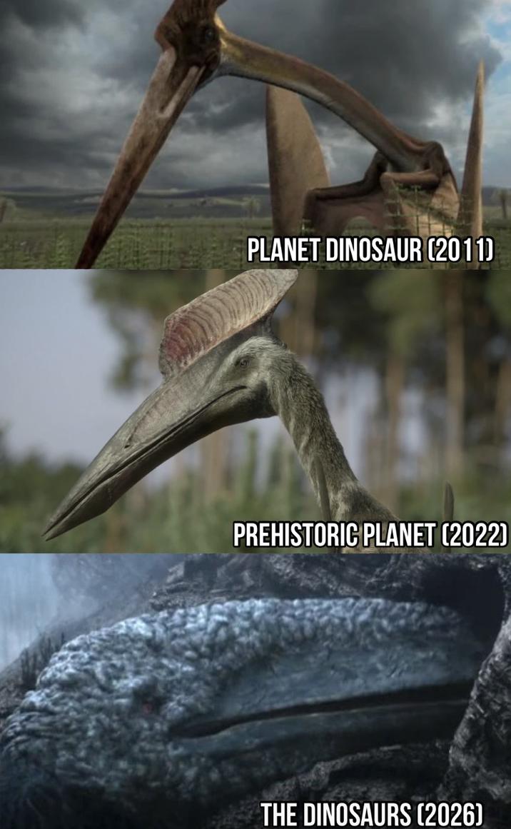 PLANET DINOSAUR (2011) PREHISTORIC PLANET (2022) THE DINOSAURS (2026)