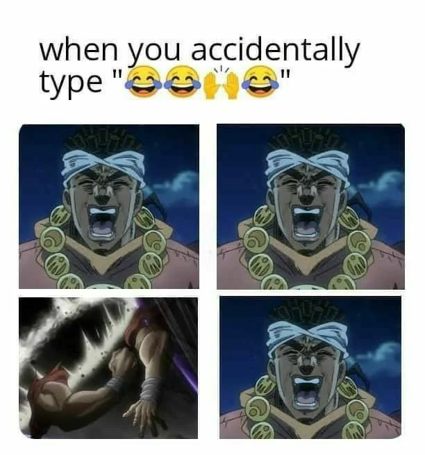 when you accidentally type "com"