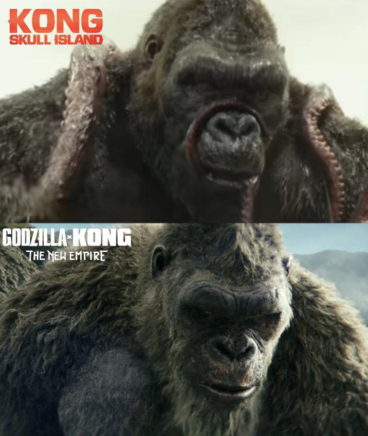 KONG SKULL ISLAND GODZILLA-KONG THE NEW EMPIRE