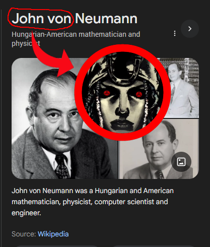 John von Neumann Hungarian-American mathematician and physic t John von Neumann was a Hungarian and American mathematician, physicist, computer scientist and engineer. Source: Wikipedia