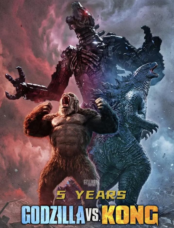 GILL NOW EMPIRE 5 YEARS GODZILLA VS KONG