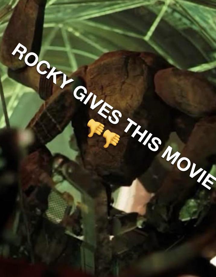 ROCKY GIVES THIS MOVIE