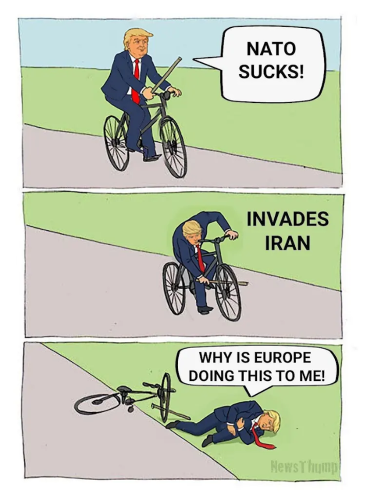 NATO SUCKS! INVADES IRAN WHY IS EUROPE DOING THIS TO ME! News Thump