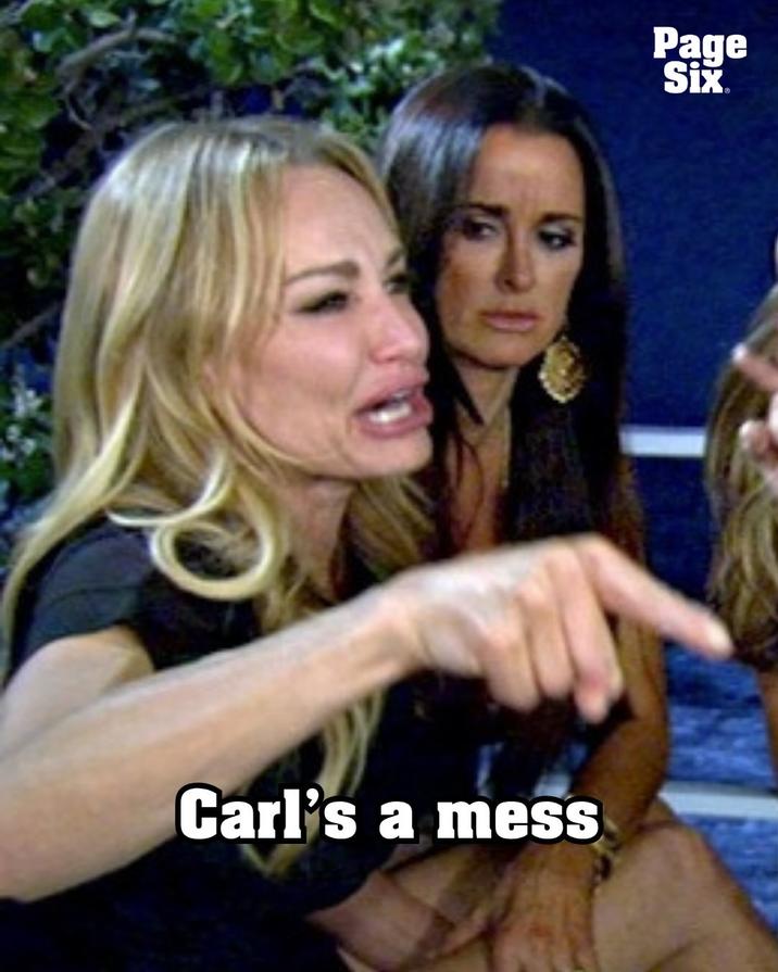 Carl's a mess Page Six