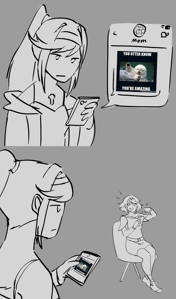 Mom YOU OTTER KNOW YOU'RE AMAZING Menmaator.net ם