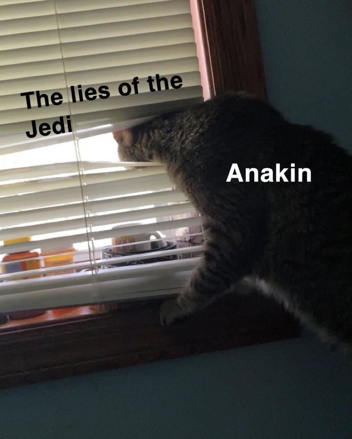 The lies of the Jedi Anakin
