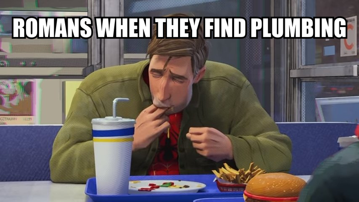 ROMANS WHEN THEY FIND PLUMBING GSTAKAAN 12.39