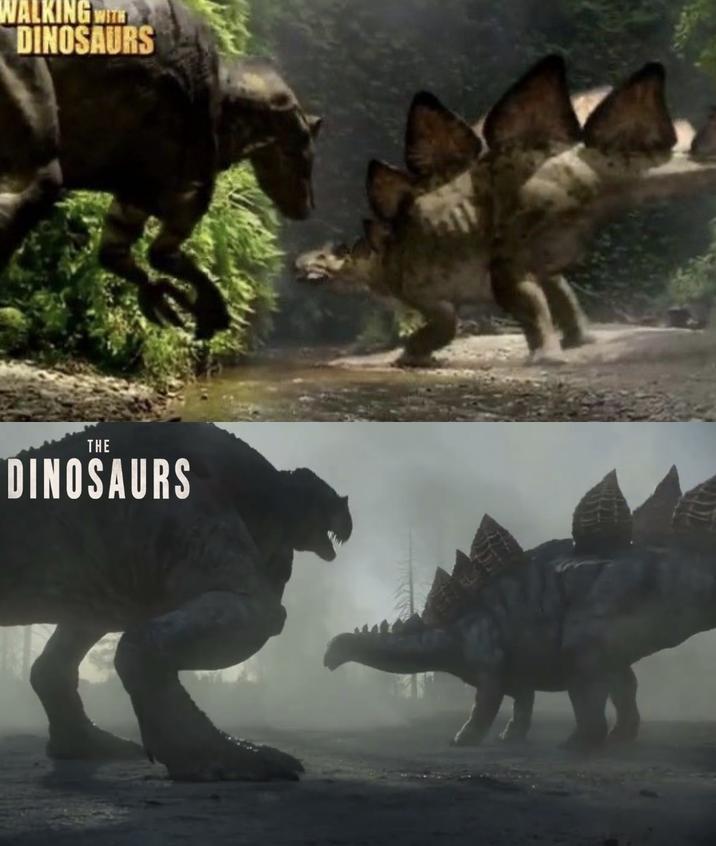 WALKING WITH DINOSAURS THE DINOSAURS