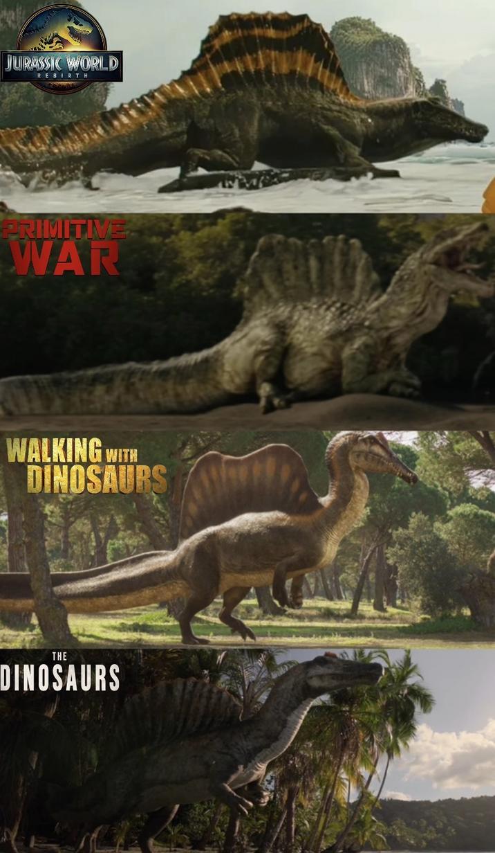 JURASSIC WORLD REBIRTH PRIMITIVE WAR WALKING WITH DINOSAURS THE DINOSAURS