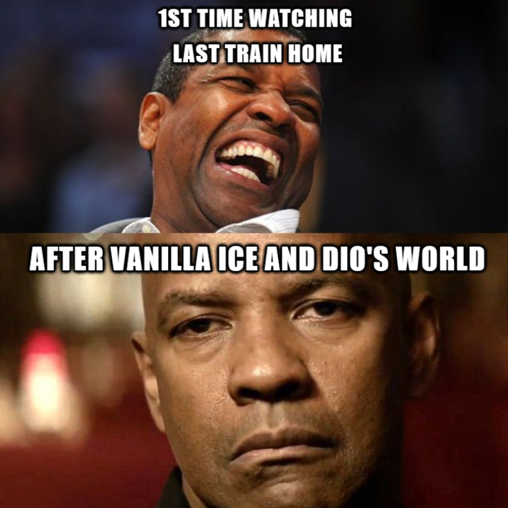 1ST TIME WATCHING LAST TRAIN HOME AFTER VANILLA ICE AND DIO'S WORLD
