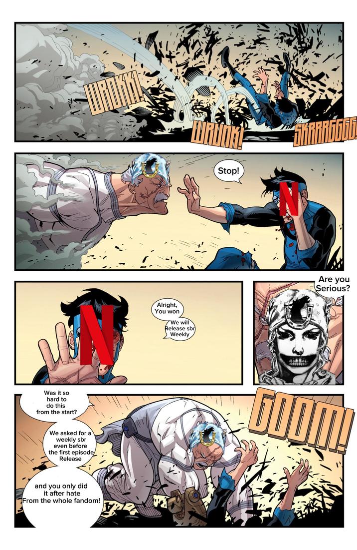 Was it so hard to do this from the start? We asked for a weekly sbr even before the first episode Release and you only did it after hate From the whole fandom! HRUNK! Stop! L Alright, You won We will Release sbr Weekly Are you Serious?