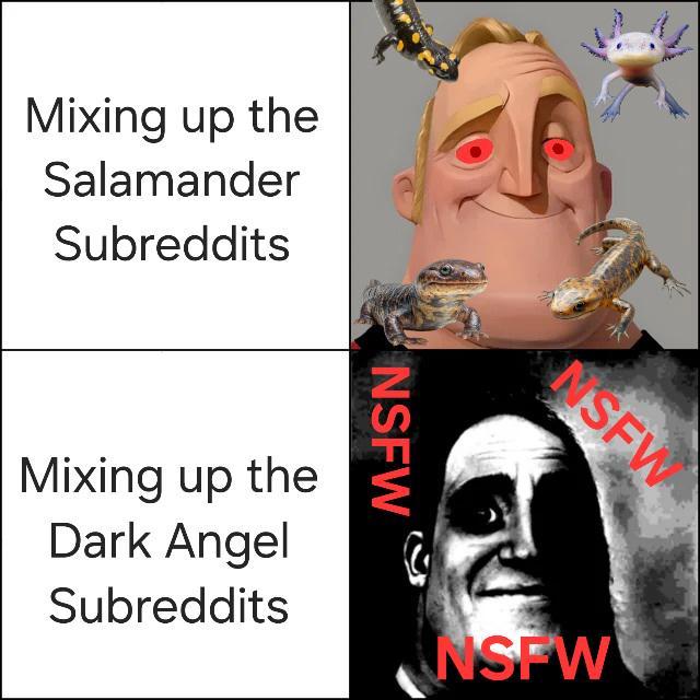 Mixing up the Salamander Subreddits NSFW Mixing up the Dark Angel Subreddits NSFW NSFW