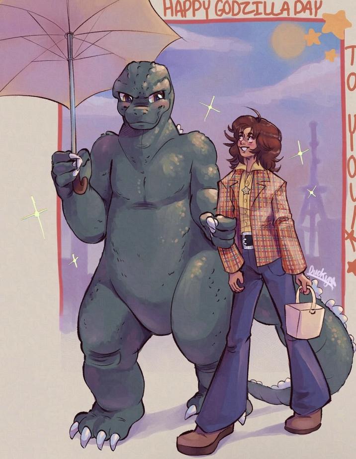 HAPPY GODZILLA DAY Ducky