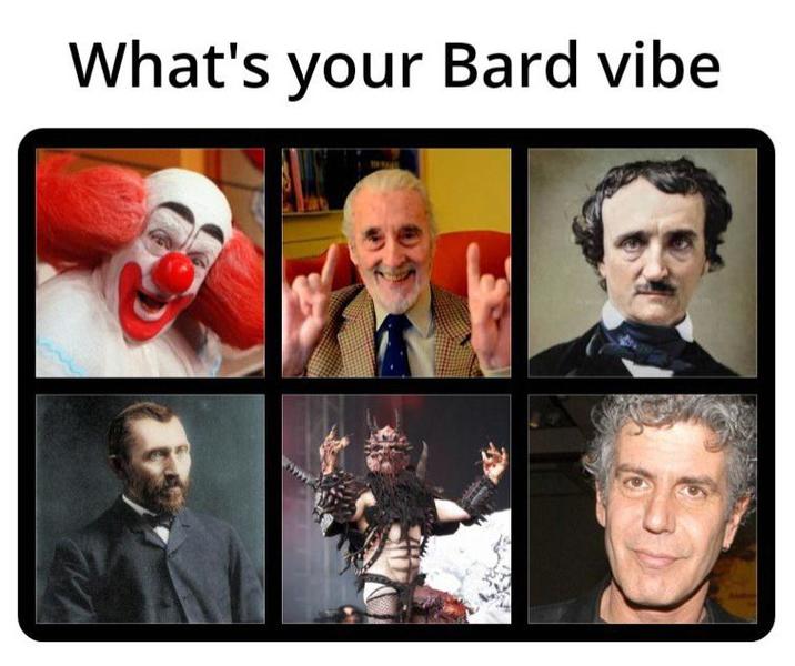 What's your Bard vibe