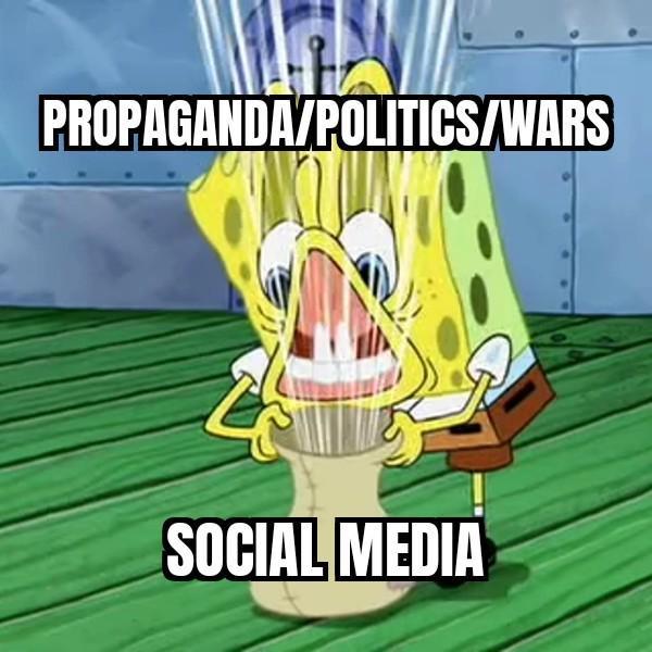 PROPAGANDA/POLITICS/WARS SOCIAL MEDIA