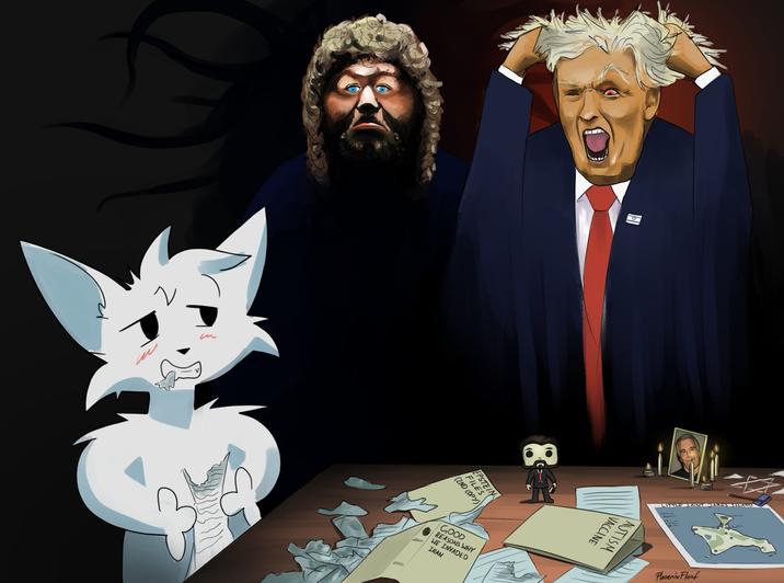 (2ND COPY) FILES EPSTEIN GOOD REASONS WHY WE INVADED IRAN AUTISM VACCINE LITTLE SAINT JAMES ISLAND Phoenix Floof