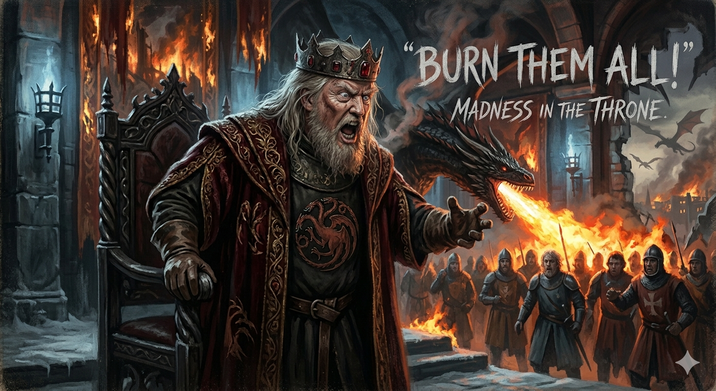 "BURN THEM ALL!" MADNESS IN THE THRONE