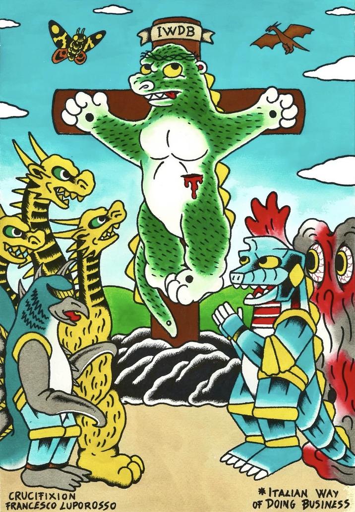 ww wwwww www IWDB CRUCIFIXION FRANCESCO LUPOROSSO tutio *ITALIAN WAY OF DOING BUSINESS