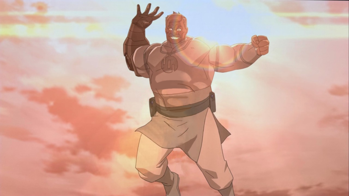 Got rid of Oliver cause he bugged me. Not perfect but should work well enough for a dumb image.