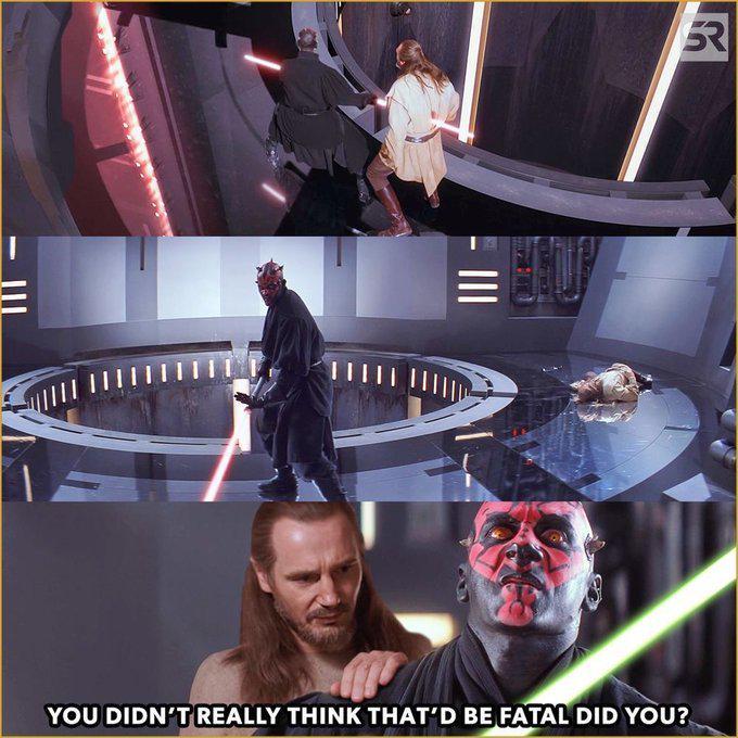 = YOU DIDN'T REALLY THINK THAT'D BE FATAL DID YOU? R