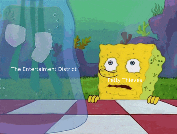 O The Entertaiment District Petty Thieves 子