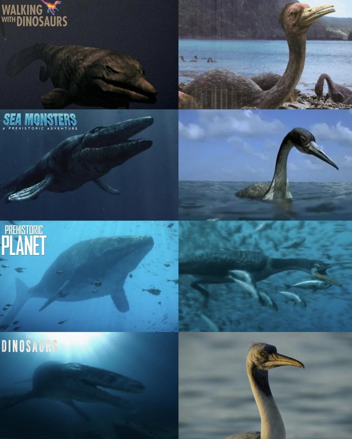 WALKING WITH DINOSAURS SEA MONSTERS A PREHISTORIC ADVENTURE PREHISTORIC PLANET THE DINOSAURS 42