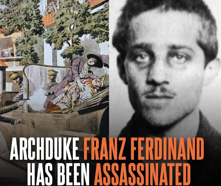 ARCHDUKE FRANZ FERDINAND HAS BEEN ASSASSINATED