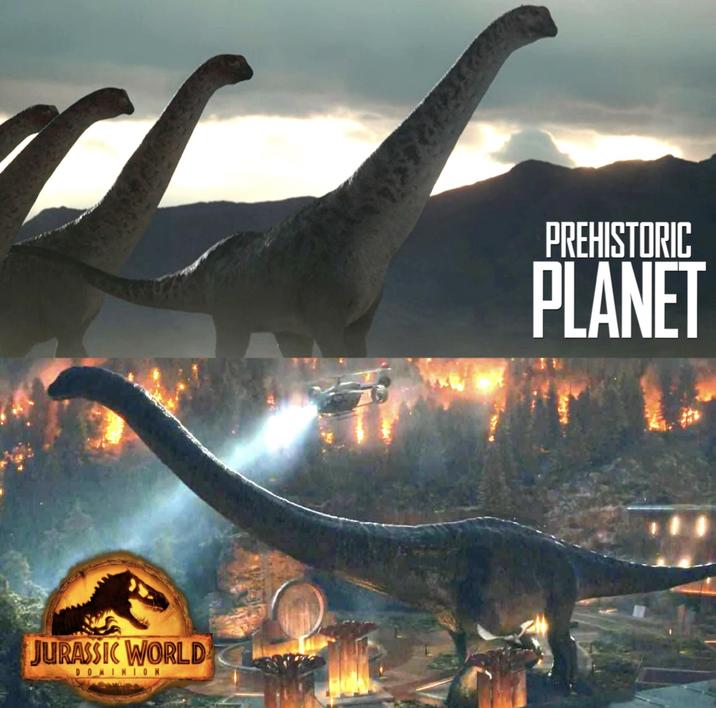 JURASSIC WORLD DOMINION PREHISTORIC PLANET