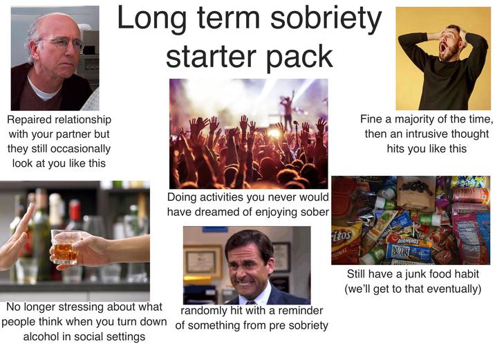 Repaired relationship with your partner but they still occasionally look at you like this Long term sobriety starter pack Adobe Stock Adobe Adobe Stock Hobe Sock Adobe Adobe Stock Adoby Stoc obe Stock Adobe Abe Stock Adob stock Doing activities you never would have dreamed of enjoying sober itos IGINAL EN CHIPS 160 26 OUR NEXT STORE Fine a majority of the time, then an intrusive thought hits you like this 3 truth ple WHAINS BLUEDERY espressoBear fresh roasted espresso be surrounded by nich dark c chople net wt oz (1709) Surround WT 310Z 188 STED & SA ASHEW ET WT 125 AIRHEADS Kellogg's NUTRI GRAIN SOFT BAKED BREAKFAST BARS WHOLE GRAINS BLUEBERRY Nutrition Facts Ab Wervinon ce container Serving 40 pieces (30 Calories 110 No longer stressing about what people think when you turn down alcohol in social settings randomly hit with a reminder of something from pre sobriety Still have a junk food habit (we'll get to that eventually) ЦИТОЗОНО M arbabydra Sweet