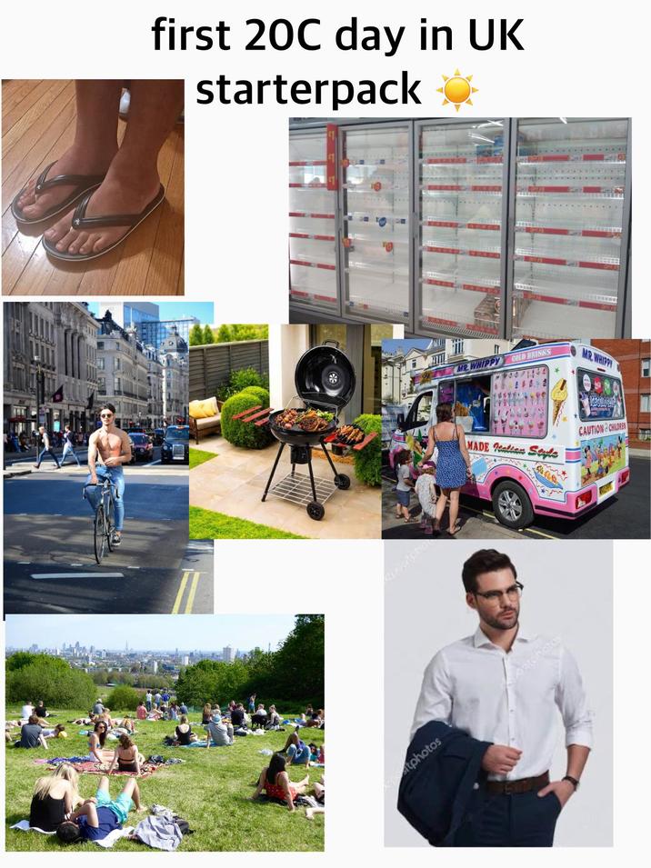 first 20C day in UK starterpack MR.WHIPPY COLD DRINKS MR.WHIPPY MADE Italian Style CAUTION CHILDREN Ratphotos Karohotos