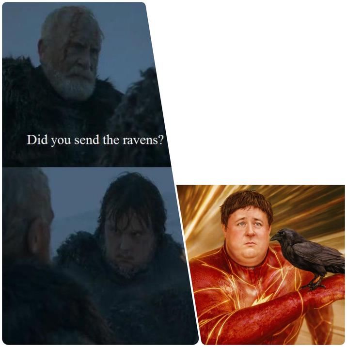 Did you send the ravens?