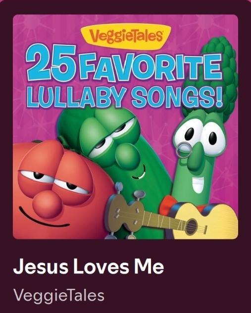 VeggieTales 25 FAVORITE LULLABY SONGS! 20 Jesus Loves Me VeggieTales