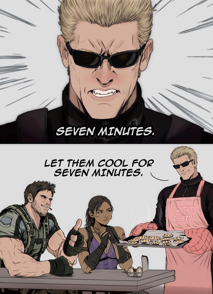 SEVEN MINUTES. LET THEM COOL FOR SEVEN MINUTES. Shul superior bakery
