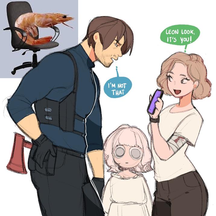 I'M NOT THAT LEON LOOK, IT'S you!