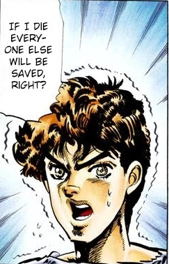 IF I DIE EVERY- ONE ELSE WILL BE SAVED, RIGHT?