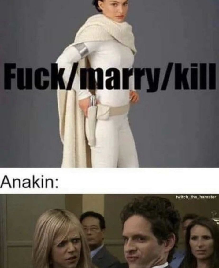 F---/marry/kill Anakin: twitch the hamster