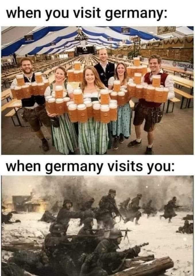 when you visit germany: when germany visits you: ERDINGER