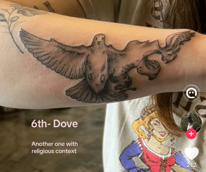 6th- Dove Another one with religious context + 212