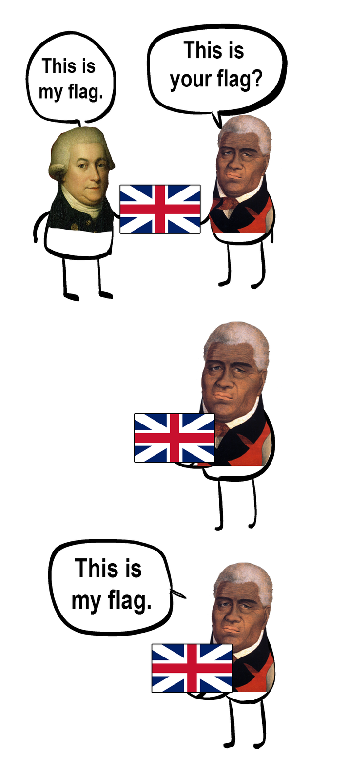 This is my flag. This is my flag. This is your flag? 米