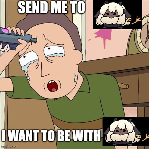 SEND ME TO I WANT TO BE WITH imgflip.com