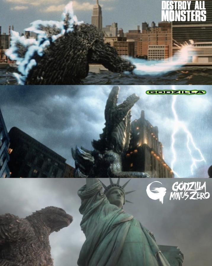 DESTROY ALL MONSTERS GODZILLA G GODZILLA MINUS ZERO
