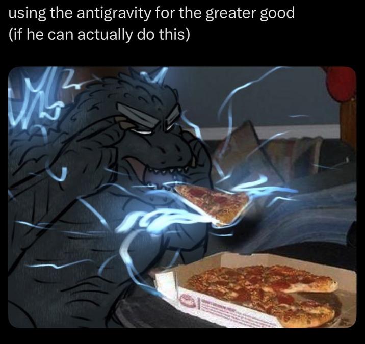 using the antigravity for the greater good (if he can actually do this)
