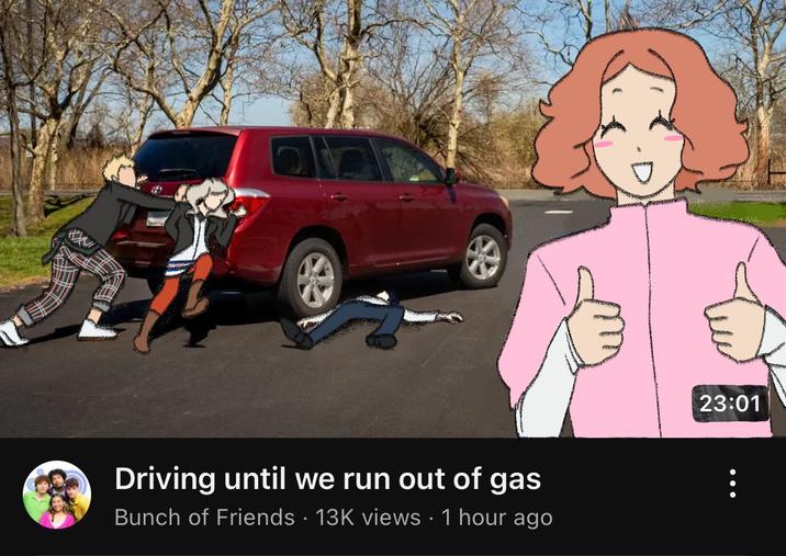 Driving until we run out of gas Bunch of Friends 13K views 1 hour ago 23:01